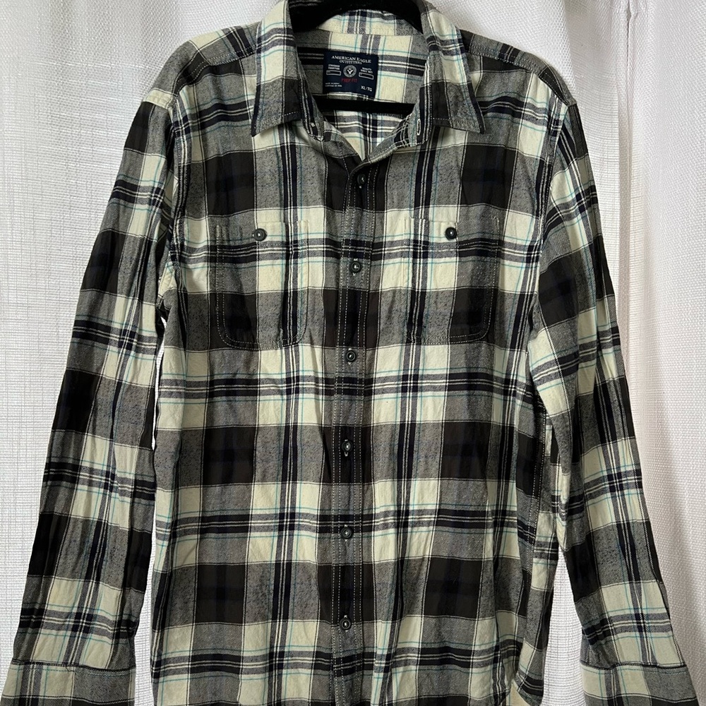American Eagle Button- Up (Prep Fit)